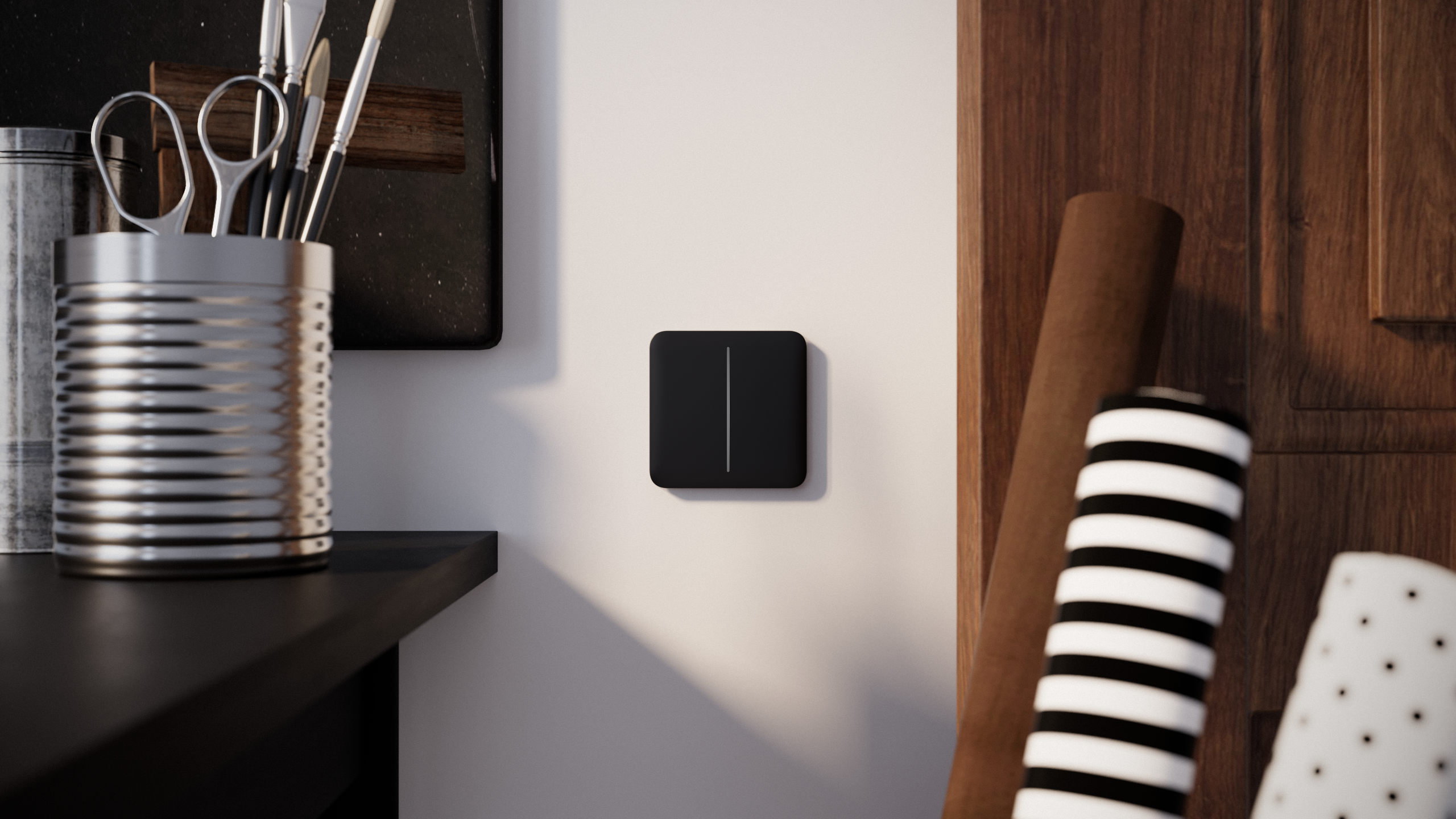 LightSwitch (2-gang) Black